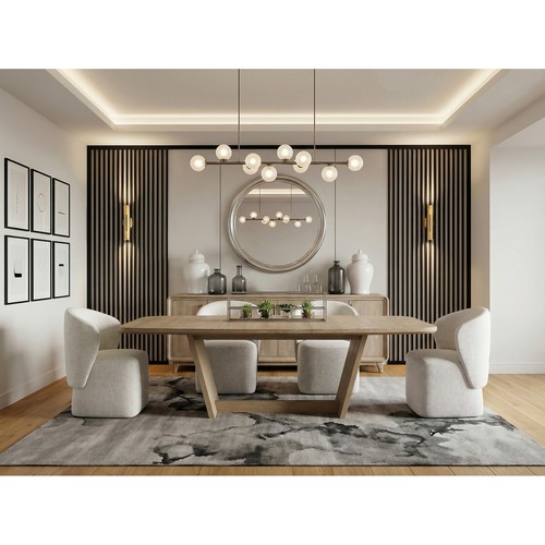 5pc extendable dining table - 5pc,