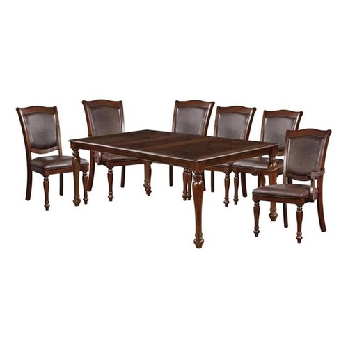 Benjara veni 9pc dining table - benjara,